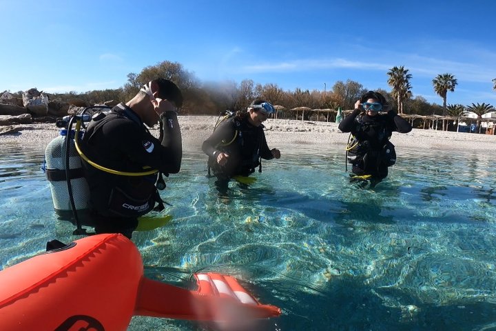 First time scuba diving