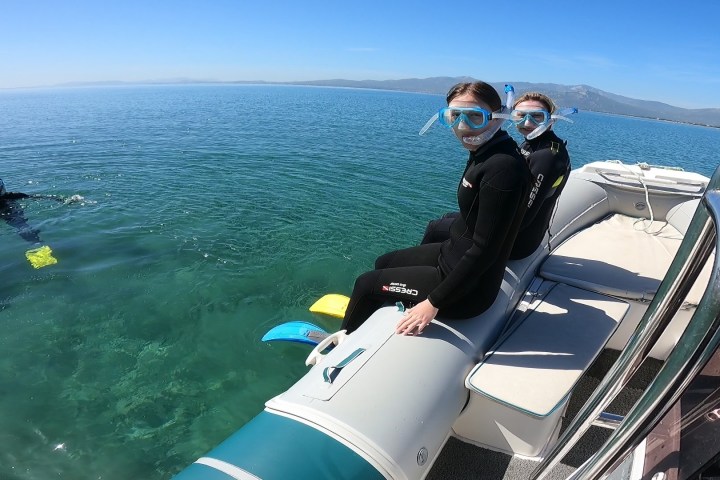 Snorkeling boat trip in Nea Makri.